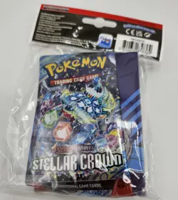 Pokemon TCG Stellar Crown Mini Portfolios Factory Sealed Lot of 4 - Image 5