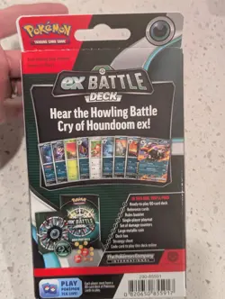 Pokemon ex Battle Deck HOUNDOOM EX Factory Sealed Box Ready To Play Deck - Image 4