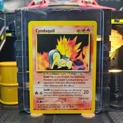 Cyndaquil Neo Genesis Pokemon TCG 56/111 Unlimited Common - Image 1