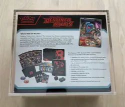 Destined Rivals Pokemon Center PC ETB Elite Trainer Box SEALED w/ Plastic Case - Image 2