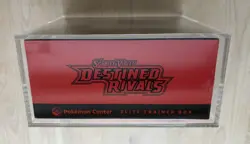 Destined Rivals Pokemon Center PC ETB Elite Trainer Box SEALED w/ Plastic Case - Image 3