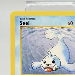 Pokemon Seel 41 /102 BS Base Set Unlimited Vintage 1999 LP - Image 2