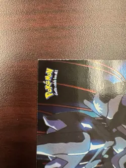 Pokemon Topps Mechanical Mewtwo Mewtwo Strikes Back Foil #6 Blue logo MP - Image 3