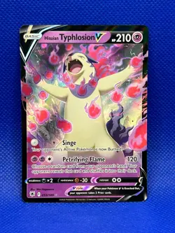 Pokemon Tcg Hisuian Typhlosion V 053/189 SWSH Astral Radiance - Image 1
