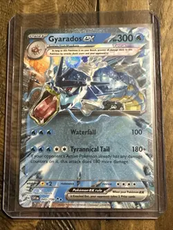 Pokemon TCG Gyarados ex Scarlet & Violet Base Set 045/198 Holo Double Rare - Image 1