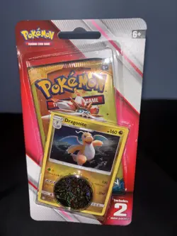 Pokemon 2 Mini Booster Packs 1 Dragonite Promo Brand New Coin Sealed TCG 3 Bonus - Image 1