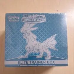 Pokemon TCG Sun & Moon Crimson Invasion Elite Trainer Box ETB (Sealed) - Image 1