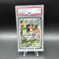 Charmander 044 Black Star Promo 2023 Pokemon Obsidian Flames PSA 8 NM-MT - Image 1