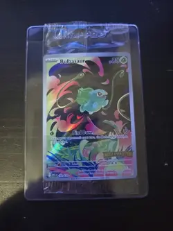 Bulbasaur 133/132 Stamped - Mega Evolutions Box Topper IR Promo SEALED - Pokemon - Image 1