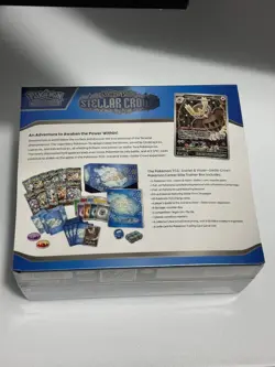 Pokemon TCG: Stellar Crown Pokemon Center Exclusive Elite Trainer Box ETB SEALED - Image 2