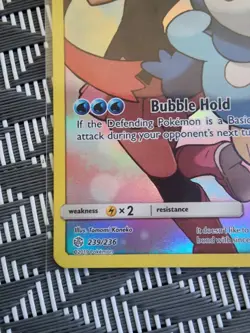 Piplup 239/236 Pokemon TCG SM - Cosmic Eclipse NM/VLP - Image 2