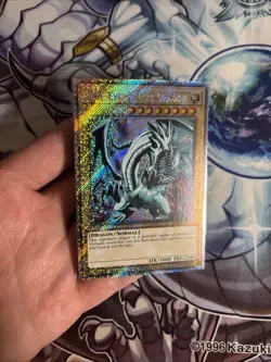 (SRH) Yu-Gi-Oh Blue-Eyes White Dragon RA03-EN079 - Platinum Secret Rare VLP - Image 4