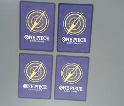 Dracule Mihawk SR Op09-048 Playset ×4 One Piece TCG English - Image 2