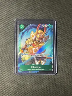 One Piece TCG Kikunojo Alternate Alt Art SR EB04-012 English OP14 Azure Seven NM - Image 1