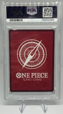 One Piece Monkey.D.Luffy ST01-001 Super Pre-Release Foil Leader PSA 9 - Image 5