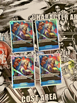 Crocodile SR Playset OP09-046 One Piece TCG NM English - Image 1