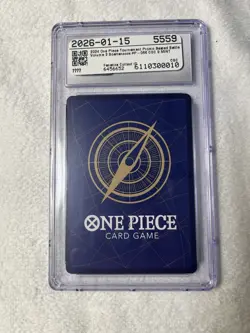 One Piece CCG Boa Hancock Sealed Battle Vol. 2 P-066 Promo Foil 5000 CGC 9 - Image 2