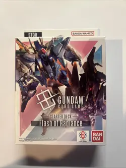 Gundam TCG Card Game Flash of Radiance Starter Deck (ST08) No Promo Brick Only - Image 1