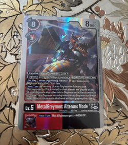 Digimon Card Game MetalGreymon: Alterous Mode EX9-012 SR Versus Monsters - Image 1