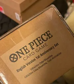 ONE PIECE CARD GAME English Version 1st Anniversary Set (New Sealed in box) - Image 1