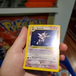 Haunter 6/62 Fossil Holo Rare 1999 Wizards Pokemon TCG Card English - Image 3