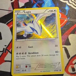 Pokemon TCG Lugia Promo Holo Basic XY156 XY Aeroblast Gust 2016 Card - Image 1