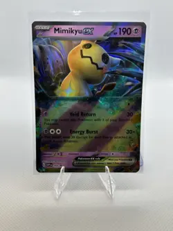 NM Condition Pokemon TCG Scarlet & Violet Promo Cards Holo Mimikyu EX 004 - Image 1