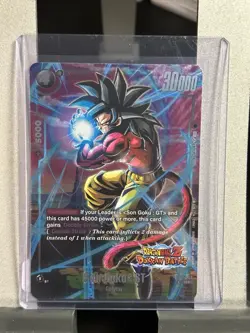 Dragon Ball Fusion World Dokkan Battle Alt Art 4 Card Lot - Image 2