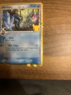 Mimikyu (Delta Species) SWSH136 SWSH: Sword & Shield Promo Cards Holo Nm - Image 4