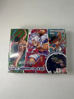 One Piece Card Game Learn Together Deck Set LT01 - English - Sealed - Image 1