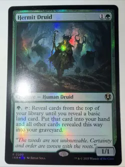 Hermit Druid Foil MTG Innistrad Remastered Magic the Gathering Lp - Image 1