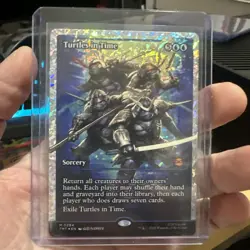 Turtles in Time TMNT MTG Showcase Fracture Foil 0294 - Image 1