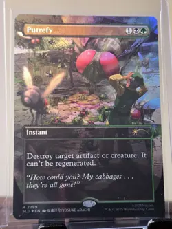 Putrefy (Rainbow Foil) Secret Lair Drop Foil - Image 1
