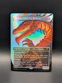 MTG - Herigast, Erupting Nullkite - FOIL BORDERLESS - MH3 #362 - Mythic - Image 1