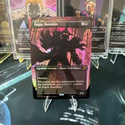 Super Shredder (Borderless) Teenage Mutant Ninja Turtles Foil - Image 1