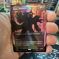 Super Shredder (Borderless) Teenage Mutant Ninja Turtles Foil - Image 3