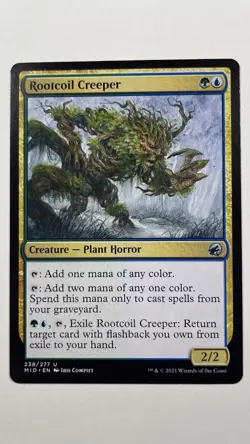 MTG Innistrad Midnight Rootcoil Creeper 238/277 Magic the Gathering - Image 1