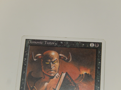 Magic The Gathering MTG Demonic Tutor Revised Edition Light Play RARE VINTAGE - Image 2