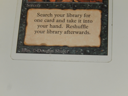 Magic The Gathering MTG Demonic Tutor Revised Edition Light Play RARE VINTAGE - Image 3