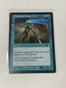 x1 Disdainful Stroke MTG Time Spiral Remastered S Mint , English - Never Played - Image 1