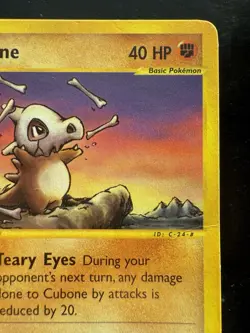 Pokemon Cubone 72/147 Aquapolis Non-Holo Vintage (MP) - Image 3