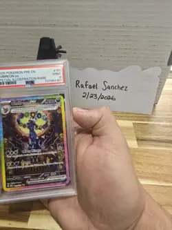 Pokemon Prismatic Evolutions Special Illustration #161 Umbreon EX, PSA 9 - Image 3