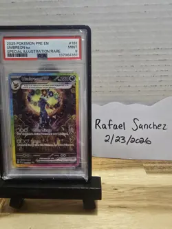 Pokemon Prismatic Evolutions Special Illustration #161 Umbreon EX, PSA 9 - Image 5