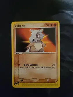 Pokemon Cubone 40/95 Team Magma vs Team Aqua Regular LP Condition - Image 1