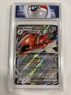 2024 Pokemon Scizor Ex #111 HGC 9 (sb6) - Image 1