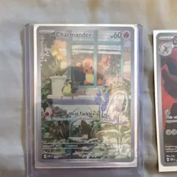 Pokemon Full Art Card Lot - Charmander, Scizor, Kingambit, Pikachu - Image 2