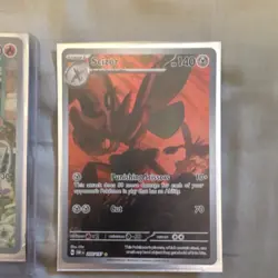 Pokemon Full Art Card Lot - Charmander, Scizor, Kingambit, Pikachu - Image 3