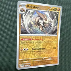 Kabutops 141/165 Pokemon TCG Scarlet & Violet 151 Reverse Holo Card - Image 2