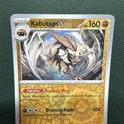 Kabutops 141/165 Pokemon TCG Scarlet & Violet 151 Reverse Holo Card - Image 4