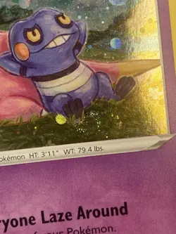 Pokemon TCG Galarian Slowpoke SWSH126 Black Star Promo FART SWIRL - Image 2